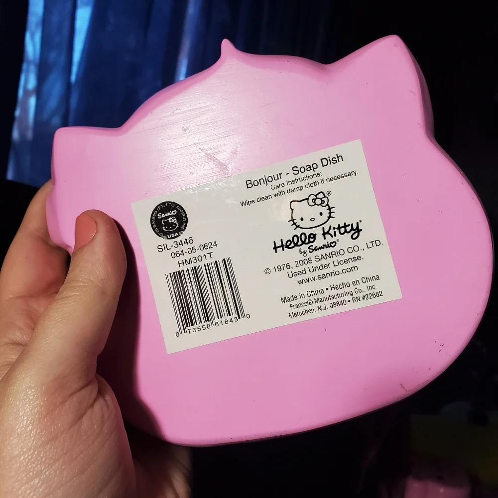 2008 Hello Kitty Bonjour soap/trinket dish